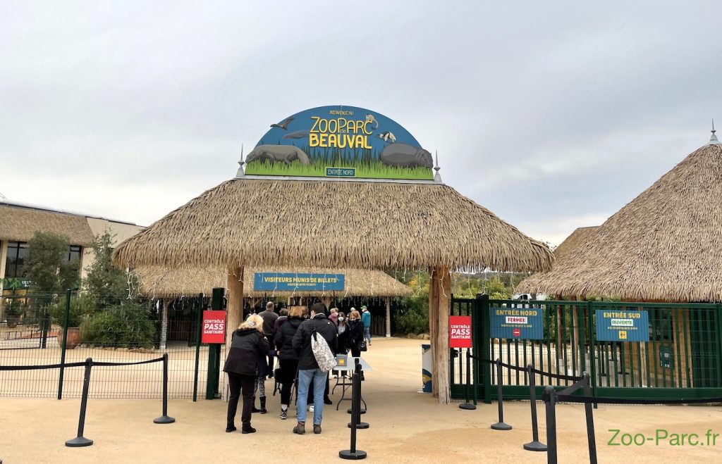 photo entrée du zoo de beauval