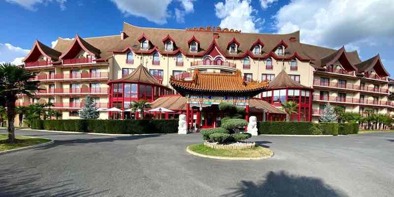 entrée hotel pagodes beauval