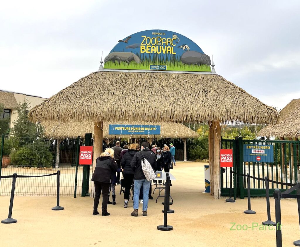Entrée Nord Zoo de Beauval