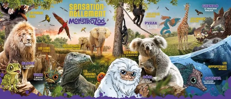 Monstro Zoo : l'expo Beauval monstres au zoo 