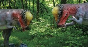 dinosaure zoo d'Amneville Jurassic parc