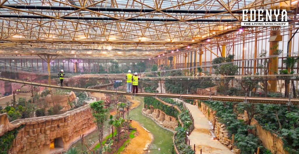 pont suspendu Edenya