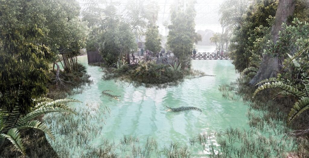 parc aquatique Pairi Daiza La Lagune à Edenya