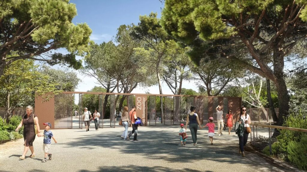 chantier et fermeture du zoo de Montpellier, jusqu'à quand